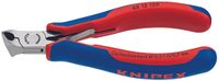 Knipex Elektronica-voorsnijtang met schuine kop met meer-componentengrepen 120 mm - 6212120 Knipex Elektronica-voorsnijtang met schuine kop met meer-componentengrepen 120 mm - 6212120