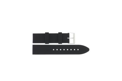 Horlogeband Guess W0911L8 / Twist Rubber Zwart 20mm