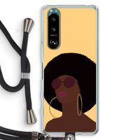 Golden hour: Sony Xperia 5 III Transparant Hoesje met koord