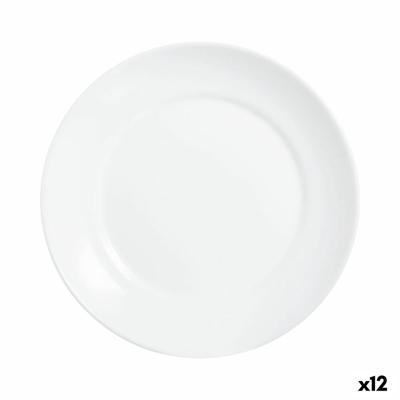 Dessertbord Luminarc Apy Wit Glas Ø 18 cm (12 Stuks)