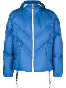 Khrisjoy veste matelassée à capuche - Bleu