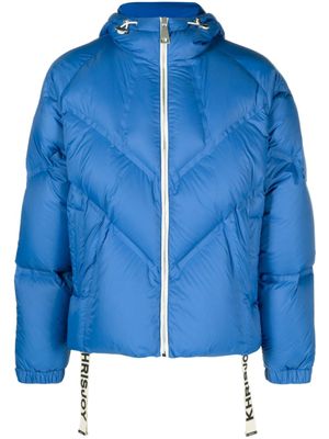 Khrisjoy veste matelassée à capuche - Bleu
