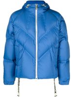 Khrisjoy veste matelassée à capuche - Bleu