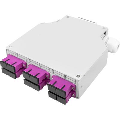Digitus DN-963850-4 Adapter voor glasvezelkabels Pink, Zwart, Grijs 1 stuk(s)