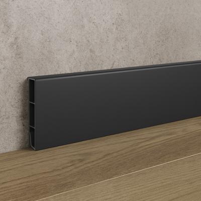 Zwarte plint - Kunststof plint 80 mm