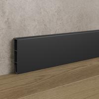 Zwarte plint - Kunststof plint 80 mm