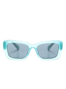 Miu Miu Eyewear lunettes de soleil à monture carrée - Bleu