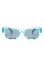 Miu Miu Eyewear lunettes de soleil à monture carrée - Bleu - thumbnail