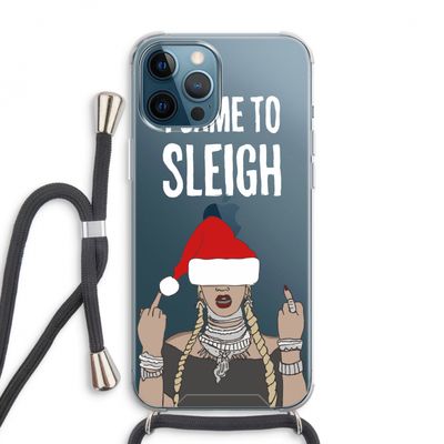 Came To Sleigh: iPhone 12 Pro Max Transparant Hoesje met koord