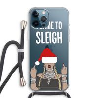 Came To Sleigh: iPhone 12 Pro Max Transparant Hoesje met koord