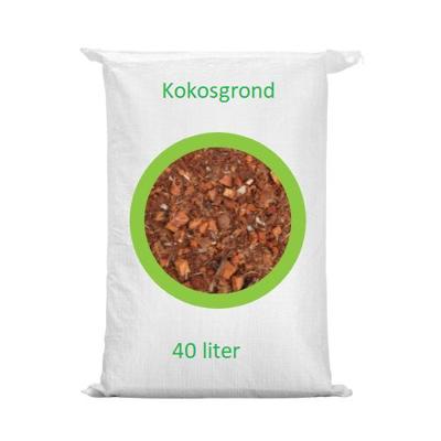 Kokos grond aarde 40 liter - Warentuin mix