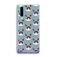 It's a Purrr Case: Huawei P30 Transparant Hoesje