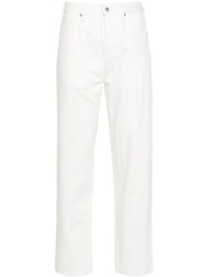 Jil Sander jean à coupe droite - Blanc