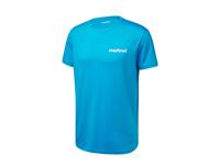 Mistral Heren T-shirt met ronde hals (XL (56/58), Blauw) - thumbnail