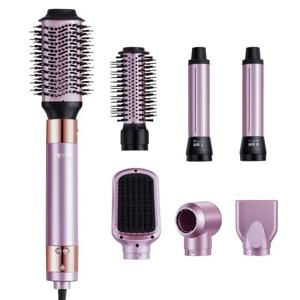 VEVOR Föhnborstel 6-in-1 Multi Hair Styler Volume Styling Styling Krullen