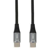 iBOX IKUTC USB-C kabel 60W 1m Zwart
