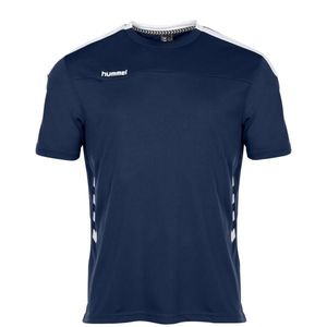 Hummel 160003K Valencia T-shirt Kids - Navy-White - 164