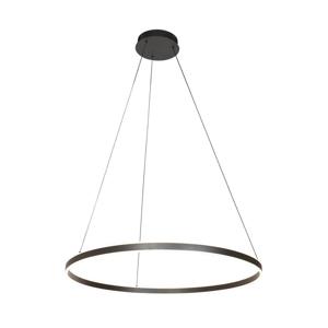 Steinhauer Design hanglampRinglux zwart Ø 80cm - 3675ZW
