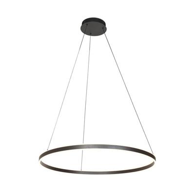 Steinhauer Design hanglampRinglux zwart Ø 80cm - 3675ZW