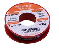 Soldeertin met harskern diameter 1.0 mm 100 gram spoel