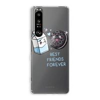 Best Friend Forever: Sony Xperia 1 III Transparant Hoesje