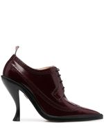 Thom Browne escarpins Longwing à perforations - Marron