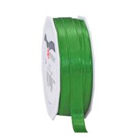 Cadeaulint/sierlint Satijn - 1 cm x 25 meter - groen - cadeaus inpakken - decoratie