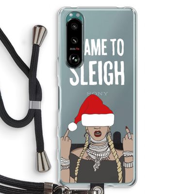 Came To Sleigh: Sony Xperia 5 III Transparant Hoesje met koord