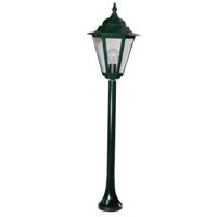 Franssen Klassieke tuinlamp Teccia 102cm antiekgroen 183-40