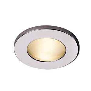 SLV InbouwspotDolix Out GU10 Round voor buiten chroom - 1001166