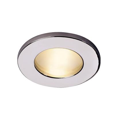 SLV InbouwspotDolix Out GU10 Round voor buiten chroom - 1001166