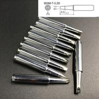 10 stuks 900M-T-3.2D grote D Type loodvrij elektrische soldeerbout Tips lassen