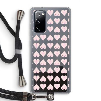 Ass 'n Titties: Samsung Galaxy S20 FE / S20 FE 5G Transparant Hoesje met koord