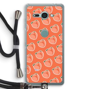 Just peachy: Sony Xperia XZ2 Compact Transparant Hoesje met koord