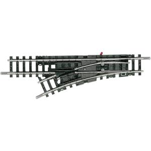 N Minitrix rails T14951 Wissel, Links 24 ° 194.6 mm 1 stuk(s)