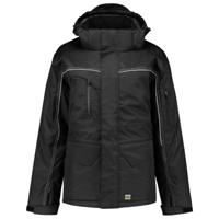 Tricorp midi parka canvas - 402007 - zwart - maat XS