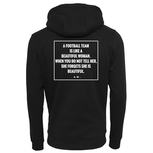 FC Eleven - Beautiful Woman Hoodie - Zwart