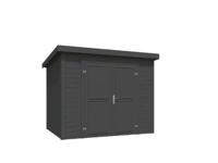 Blokhut Mila 250x200 Carbon Grey - Outdoor life