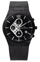 Horlogeband Skagen 906XLTTM Mesh/Milanees Zwart