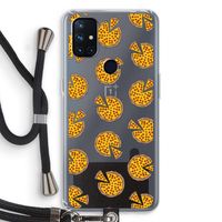 You Had Me At Pizza: OnePlus Nord N10 5G Transparant Hoesje met koord