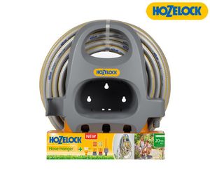 Hozelock Wandslanghouder + 20M Tuinslang