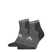 HEAD Wandelsokken All Climates Hiking Quarter 2-pack Grijs-35/38