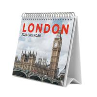 London Desk Kalender 2026