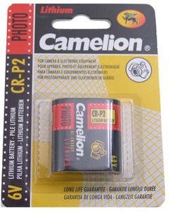 Camelion CR-P2-BP1 Oplaadbare batterij Lithium