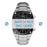 Horlogeband Seiko 7L22-0AD0 / SNL015P1 / 33V1JZ Staal 15mm - thumbnail