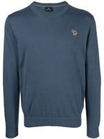 PS Paul Smith pull à patch zèbre - Bleu