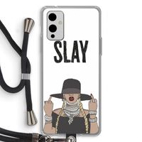 Slay All Day: OnePlus 9 Transparant Hoesje met koord