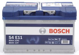 Bosch Blue auto accu S4E11 - 80Ah - 800A - aangepast voor voertuigen met start-stopsysteem S4E11