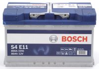 Bosch Blue auto accu S4E11 - 80Ah - 800A - aangepast voor voertuigen met start-stopsysteem S4E11 - thumbnail