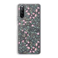 Sierlijke bloemen: Sony Xperia 10 III Transparant Hoesje